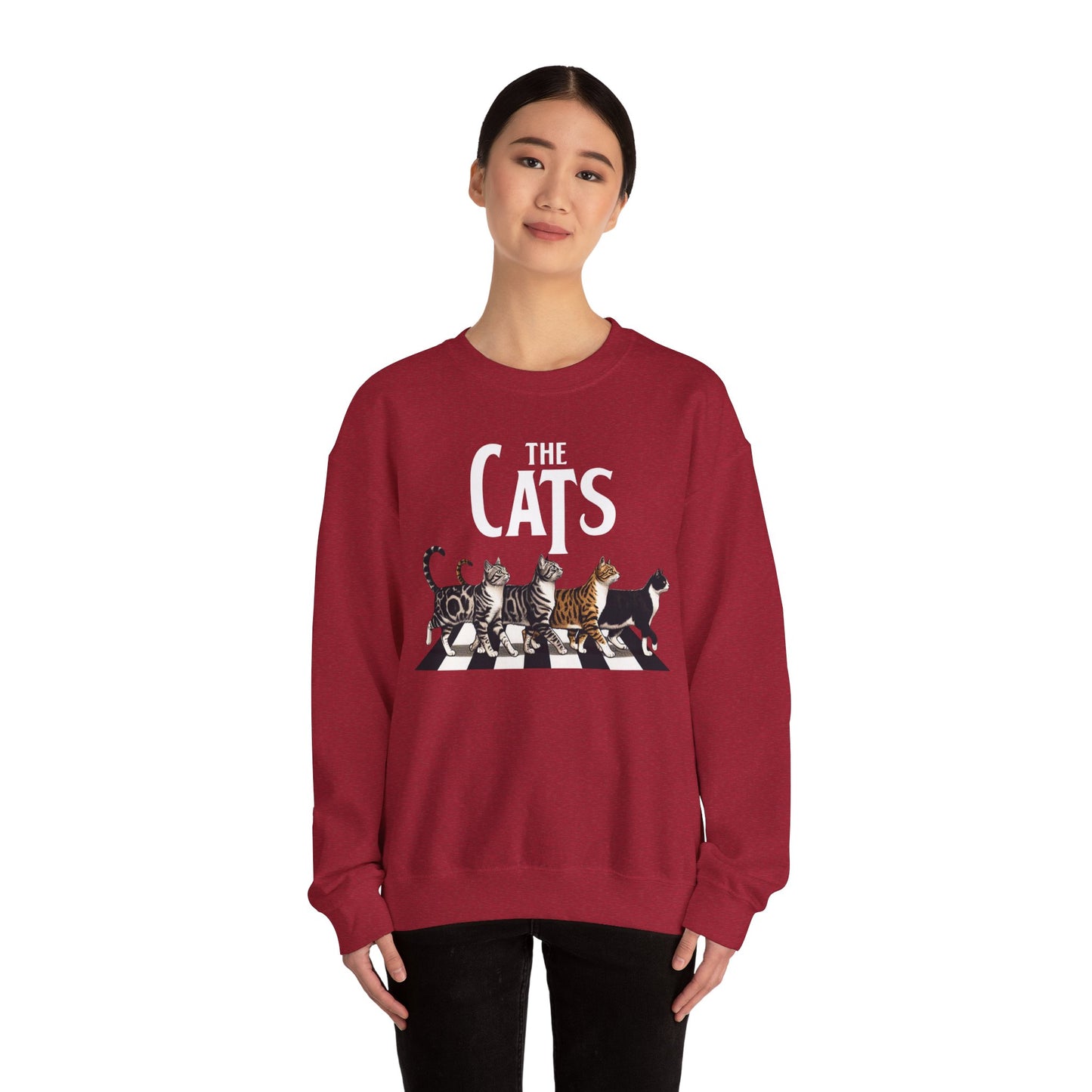 The Cats, Cat Mom, Cat Dad, Trendy Sweater, Cat Lovers, Quirky Gift, Fur Parents, Funny Fat Cat, College Sweatshirt, Feline Lovers Gift