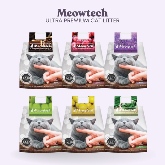 Meowtech Ultra Premium Cat Litter Sand