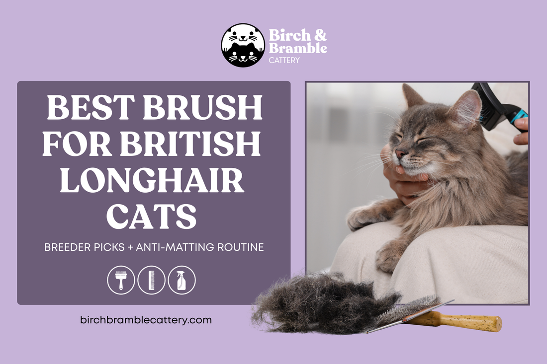 Best Brush for British Longhair Cats: Breeder Picks + How to Groom Without Matting