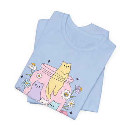 Mental Health Cats TShirt, My Happy Cat Pills, Cute Cat Lover Tee, Mental Health Awareness Shirt, Positive Vibes, Quirky, Self Care Clothing