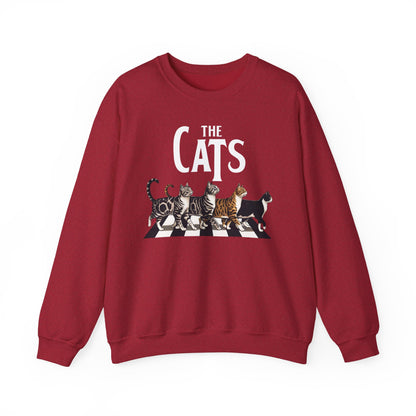 The Cats, Cat Mom, Cat Dad, Trendy Sweater, Cat Lovers, Quirky Gift, Fur Parents, Funny Fat Cat, College Sweatshirt, Feline Lovers Gift