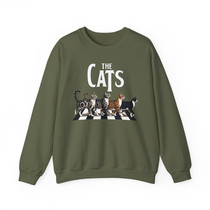 The Cats, Cat Mom, Cat Dad, Trendy Sweater, Cat Lovers, Quirky Gift, Fur Parents, Funny Fat Cat, College Sweatshirt, Feline Lovers Gift