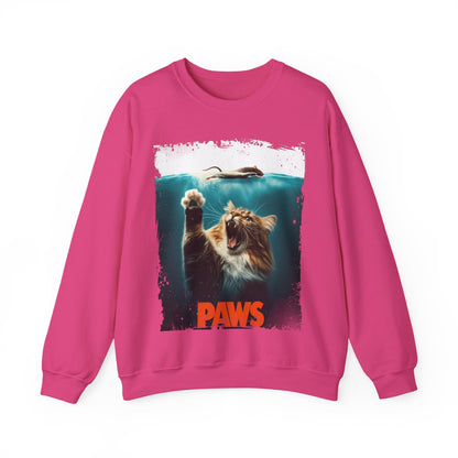 Paws, Cat Mom, Cat Dad, Trendy Sweater, Cat Lovers, Quirky Gift, Fur Parents, Funny Cat, College Sweatshirt, Feline Lovers, Casual Outfit