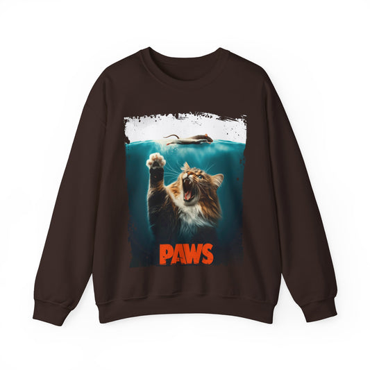 Paws, Cat Mom, Cat Dad, Trendy Sweater, Cat Lovers, Quirky Gift, Fur Parents, Funny Cat, College Sweatshirt, Feline Lovers, Casual Outfit