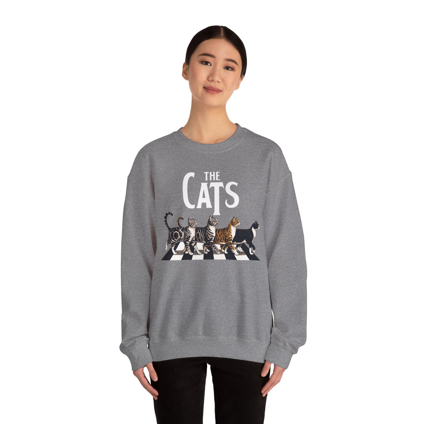 The Cats, Cat Mom, Cat Dad, Trendy Sweater, Cat Lovers, Quirky Gift, Fur Parents, Funny Fat Cat, College Sweatshirt, Feline Lovers Gift