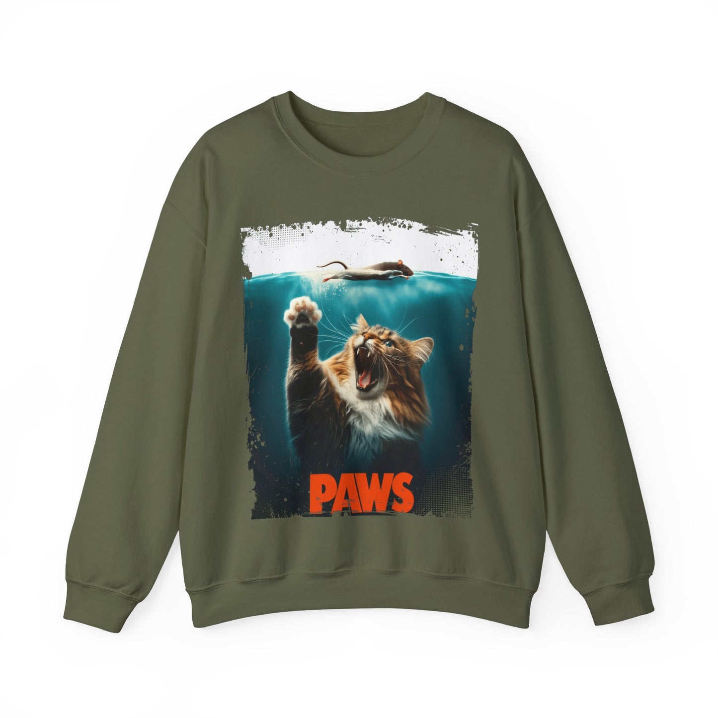 Paws, Cat Mom, Cat Dad, Trendy Sweater, Cat Lovers, Quirky Gift, Fur Parents, Funny Cat, College Sweatshirt, Feline Lovers, Casual Outfit