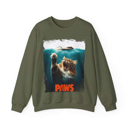 Paws, Cat Mom, Cat Dad, Trendy Sweater, Cat Lovers, Quirky Gift, Fur Parents, Funny Cat, College Sweatshirt, Feline Lovers, Casual Outfit
