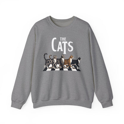 The Cats, Cat Mom, Cat Dad, Trendy Sweater, Cat Lovers, Quirky Gift, Fur Parents, Funny Fat Cat, College Sweatshirt, Feline Lovers Gift