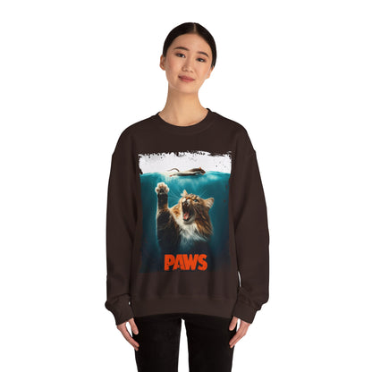 Paws, Cat Mom, Cat Dad, Trendy Sweater, Cat Lovers, Quirky Gift, Fur Parents, Funny Cat, College Sweatshirt, Feline Lovers, Casual Outfit