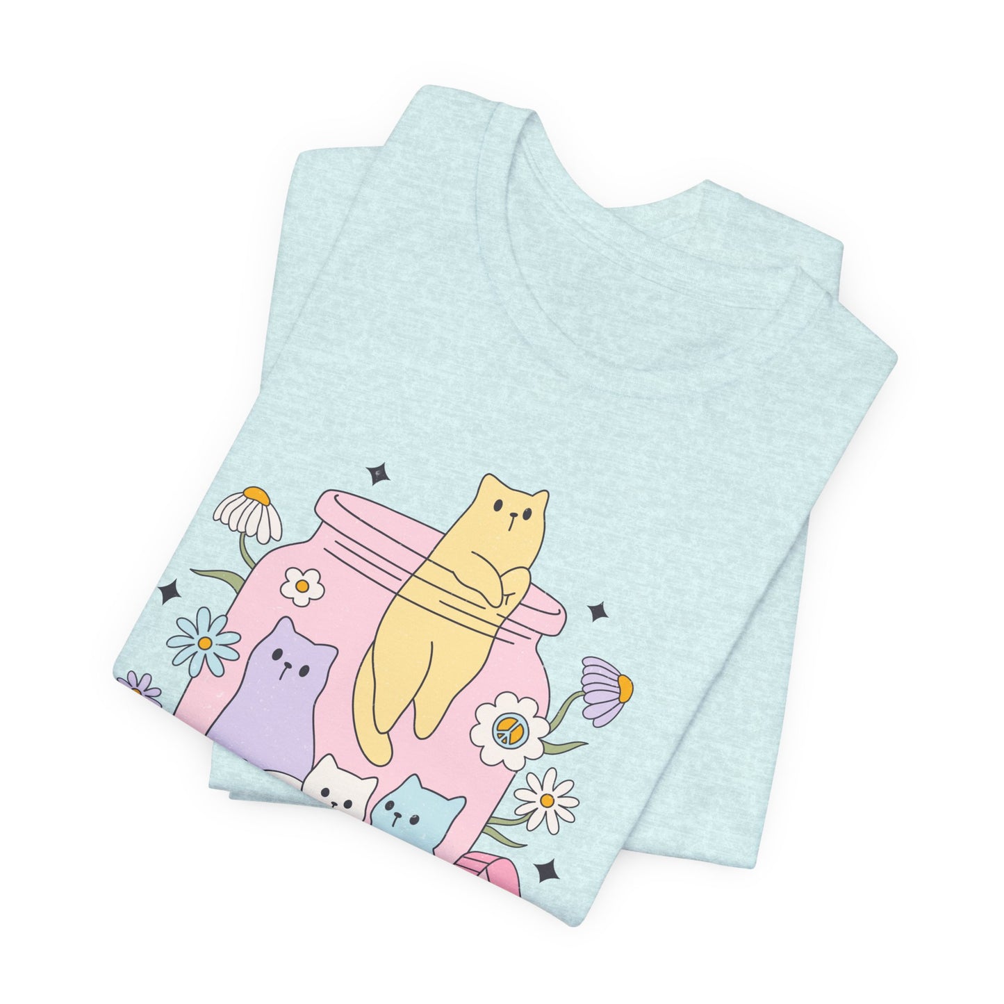 Mental Health Cats TShirt, My Happy Cat Pills, Cute Cat Lover Tee, Mental Health Awareness Shirt, Positive Vibes, Quirky, Self Care Clothing