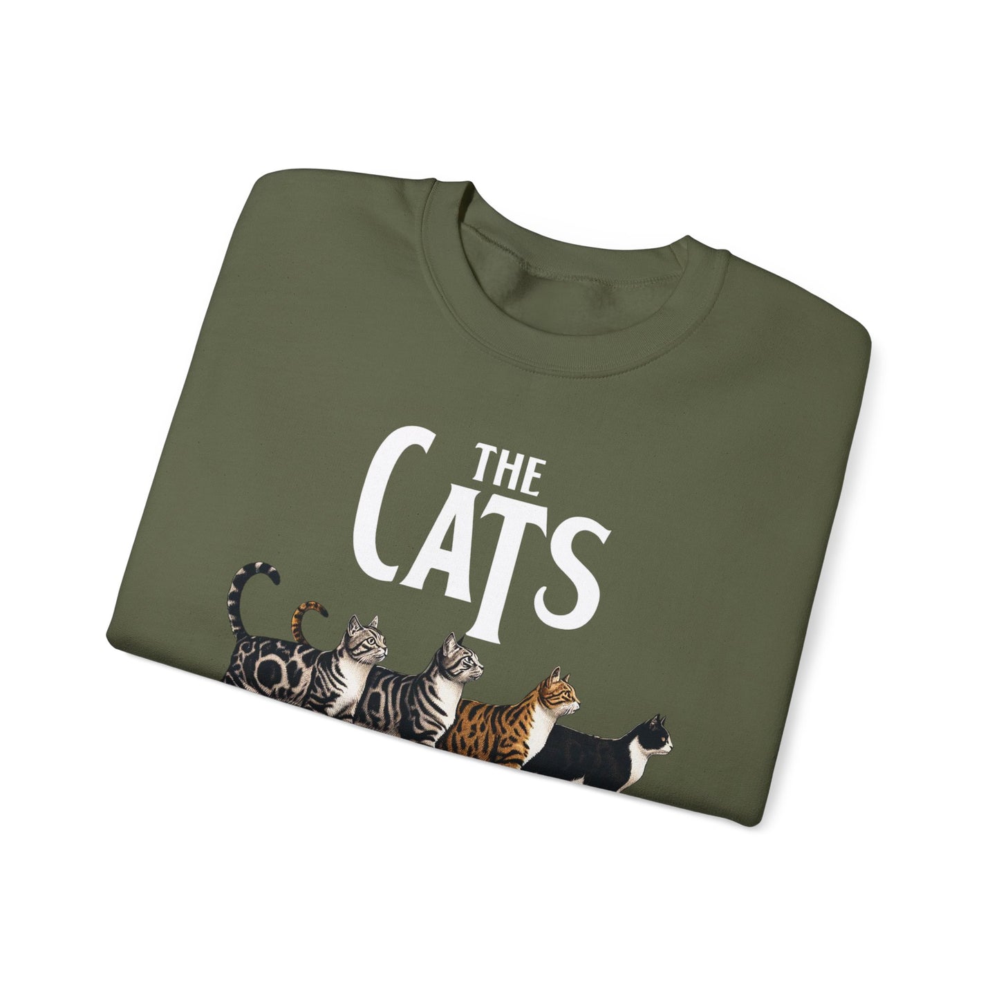 The Cats, Cat Mom, Cat Dad, Trendy Sweater, Cat Lovers, Quirky Gift, Fur Parents, Funny Fat Cat, College Sweatshirt, Feline Lovers Gift