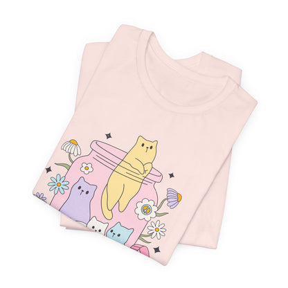 Mental Health Cats TShirt, My Happy Cat Pills, Cute Cat Lover Tee, Mental Health Awareness Shirt, Positive Vibes, Quirky, Self Care Clothing
