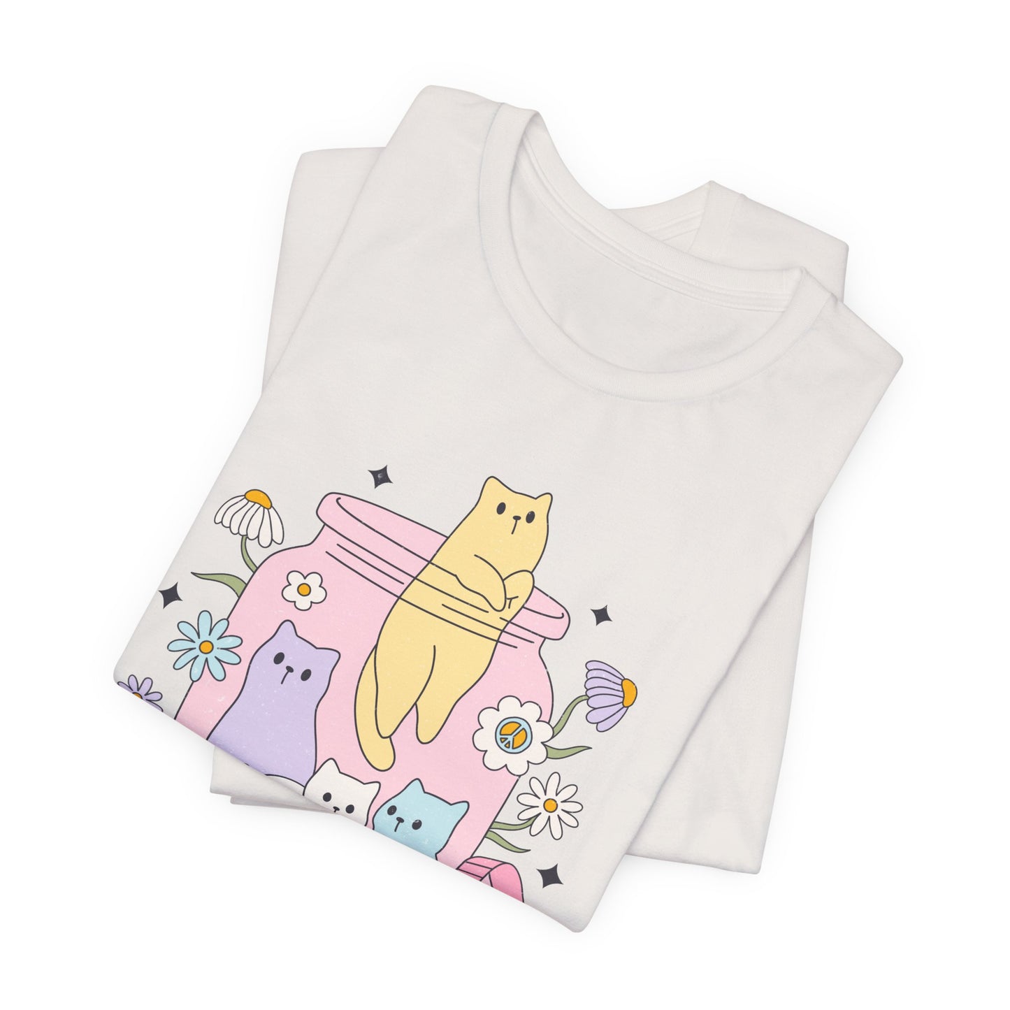 Mental Health Cats TShirt, My Happy Cat Pills, Cute Cat Lover Tee, Mental Health Awareness Shirt, Positive Vibes, Quirky, Self Care Clothing