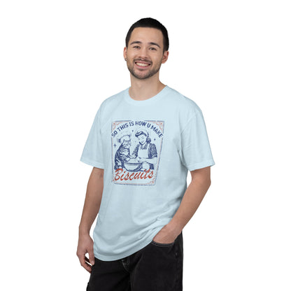 Retro Baking Cat Shirt | Vintage Kitchen Humor, Cat Kneading Tee