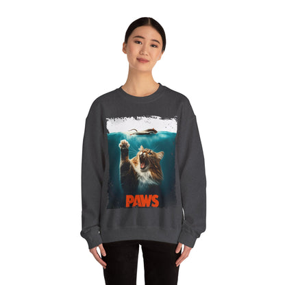Paws, Cat Mom, Cat Dad, Trendy Sweater, Cat Lovers, Quirky Gift, Fur Parents, Funny Cat, College Sweatshirt, Feline Lovers, Casual Outfit