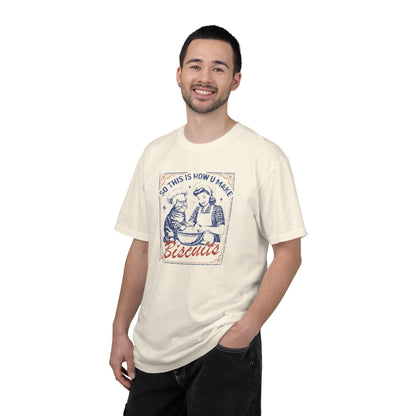 Retro Baking Cat Shirt | Vintage Kitchen Humor, Cat Kneading Tee