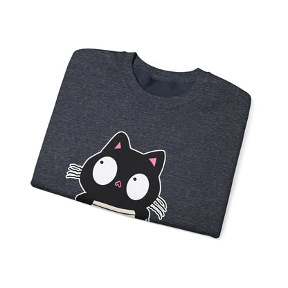 Cat as Antidepressant, College Sweatshirt, Gift For Fur Parent, Cat Mom, Cat Dad, Funny Cat Lover Sweater, Kawaii Shirt, Mental Health Humor