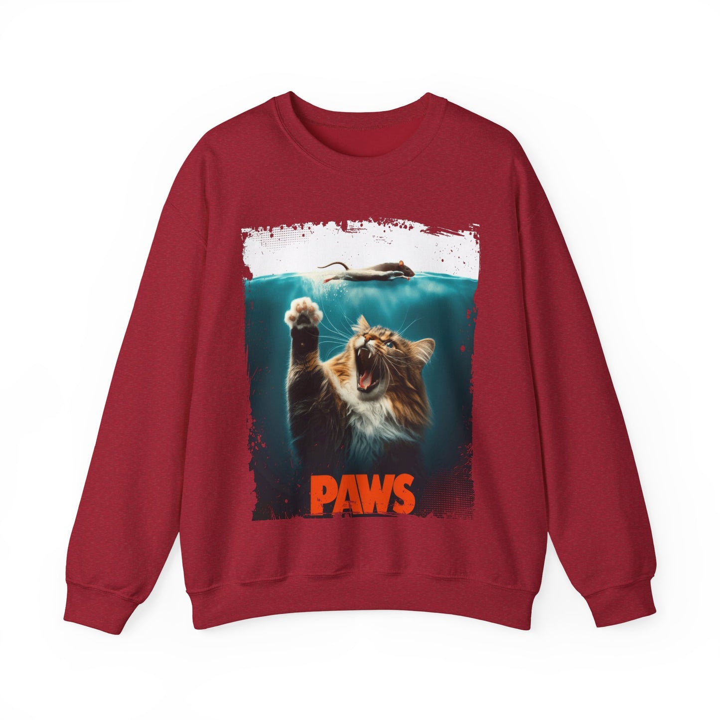 Paws, Cat Mom, Cat Dad, Trendy Sweater, Cat Lovers, Quirky Gift, Fur Parents, Funny Cat, College Sweatshirt, Feline Lovers, Casual Outfit