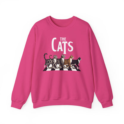 The Cats, Cat Mom, Cat Dad, Trendy Sweater, Cat Lovers, Quirky Gift, Fur Parents, Funny Fat Cat, College Sweatshirt, Feline Lovers Gift