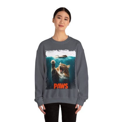 Paws, Cat Mom, Cat Dad, Trendy Sweater, Cat Lovers, Quirky Gift, Fur Parents, Funny Cat, College Sweatshirt, Feline Lovers, Casual Outfit