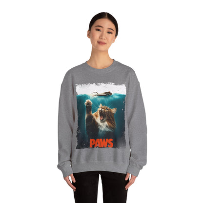 Paws, Cat Mom, Cat Dad, Trendy Sweater, Cat Lovers, Quirky Gift, Fur Parents, Funny Cat, College Sweatshirt, Feline Lovers, Casual Outfit