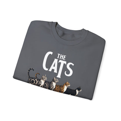 The Cats, Cat Mom, Cat Dad, Trendy Sweater, Cat Lovers, Quirky Gift, Fur Parents, Funny Fat Cat, College Sweatshirt, Feline Lovers Gift