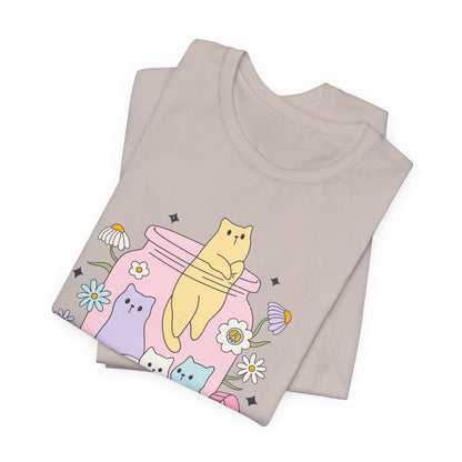 Mental Health Cats TShirt, My Happy Cat Pills, Cute Cat Lover Tee, Mental Health Awareness Shirt, Positive Vibes, Quirky, Self Care Clothing