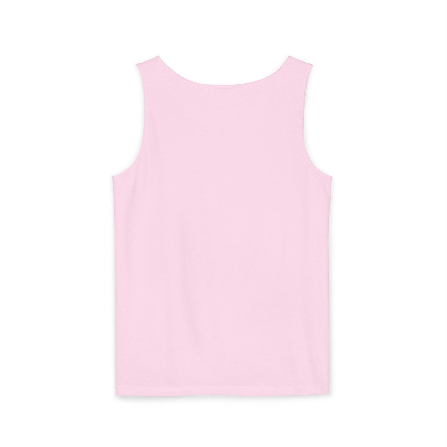 Meowentines Day Floral Cat Silhouette Valentine Tank Top | Pink Flower Kitty