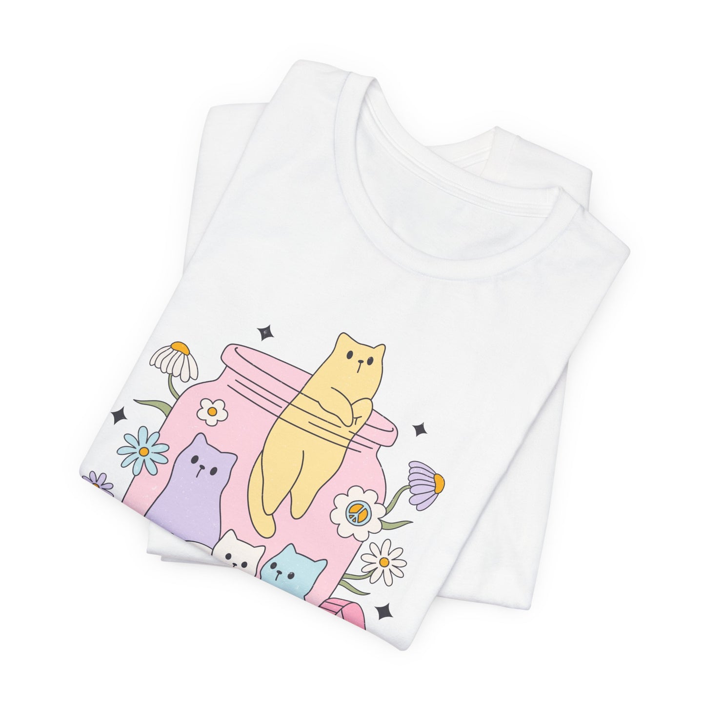 Mental Health Cats TShirt, My Happy Cat Pills, Cute Cat Lover Tee, Mental Health Awareness Shirt, Positive Vibes, Quirky, Self Care Clothing