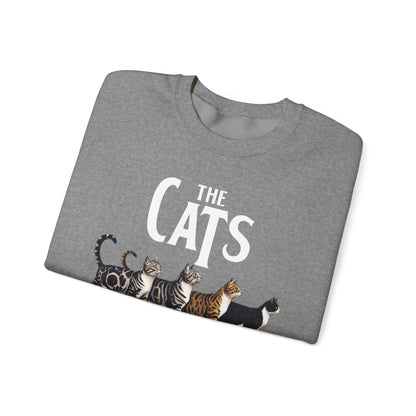 The Cats, Cat Mom, Cat Dad, Trendy Sweater, Cat Lovers, Quirky Gift, Fur Parents, Funny Fat Cat, College Sweatshirt, Feline Lovers Gift