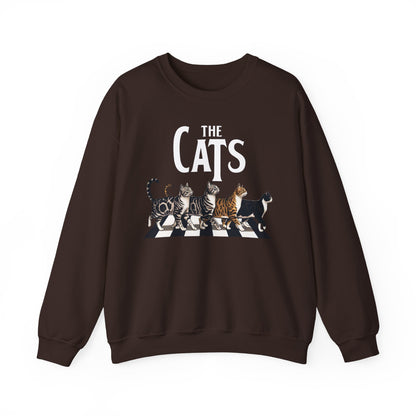 The Cats, Cat Mom, Cat Dad, Trendy Sweater, Cat Lovers, Quirky Gift, Fur Parents, Funny Fat Cat, College Sweatshirt, Feline Lovers Gift