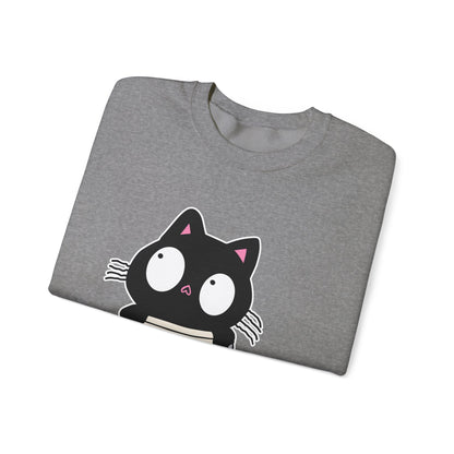 Cat as Antidepressant, College Sweatshirt, Gift For Fur Parent, Cat Mom, Cat Dad, Funny Cat Lover Sweater, Kawaii Shirt, Mental Health Humor