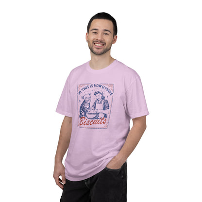 Retro Baking Cat Shirt | Vintage Kitchen Humor, Cat Kneading Tee