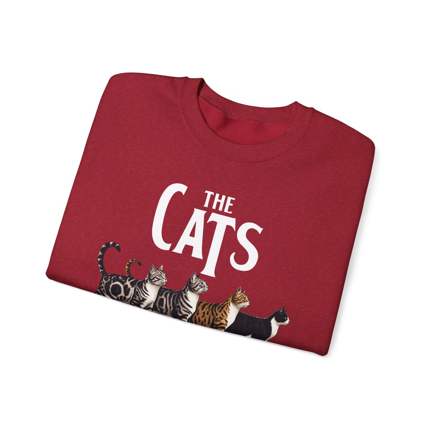 The Cats, Cat Mom, Cat Dad, Trendy Sweater, Cat Lovers, Quirky Gift, Fur Parents, Funny Fat Cat, College Sweatshirt, Feline Lovers Gift