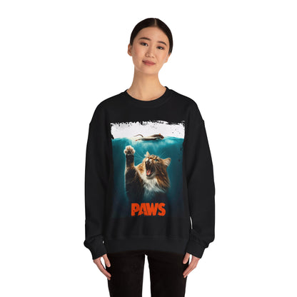 Paws, Cat Mom, Cat Dad, Trendy Sweater, Cat Lovers, Quirky Gift, Fur Parents, Funny Cat, College Sweatshirt, Feline Lovers, Casual Outfit