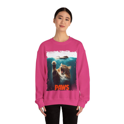 Paws, Cat Mom, Cat Dad, Trendy Sweater, Cat Lovers, Quirky Gift, Fur Parents, Funny Cat, College Sweatshirt, Feline Lovers, Casual Outfit