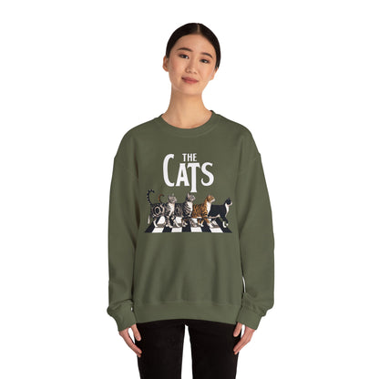 The Cats, Cat Mom, Cat Dad, Trendy Sweater, Cat Lovers, Quirky Gift, Fur Parents, Funny Fat Cat, College Sweatshirt, Feline Lovers Gift