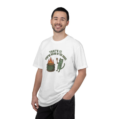 Sarcastic Cat Humor Meme Unisex Tee | Weirdcore Dark Funny Shirt
