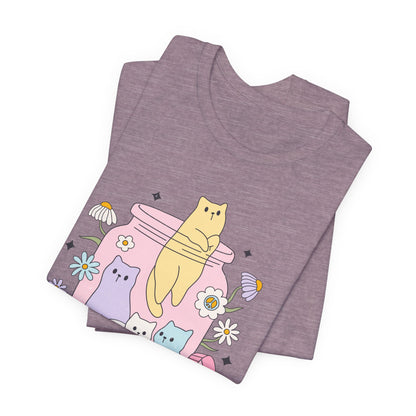 Mental Health Cats TShirt, My Happy Cat Pills, Cute Cat Lover Tee, Mental Health Awareness Shirt, Positive Vibes, Quirky, Self Care Clothing