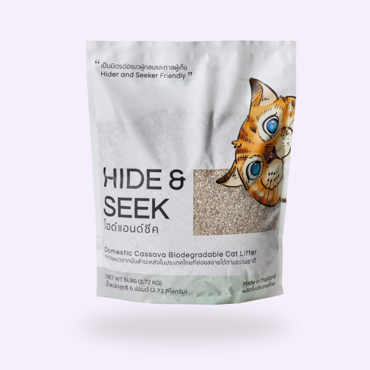 Hide & Seek Domestic Cassava Biodegradable Cat Litter